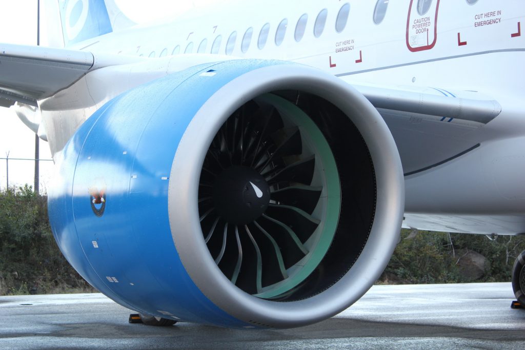 Pratt & Whitney PW1524G - FTV1's amazingly quiet engines