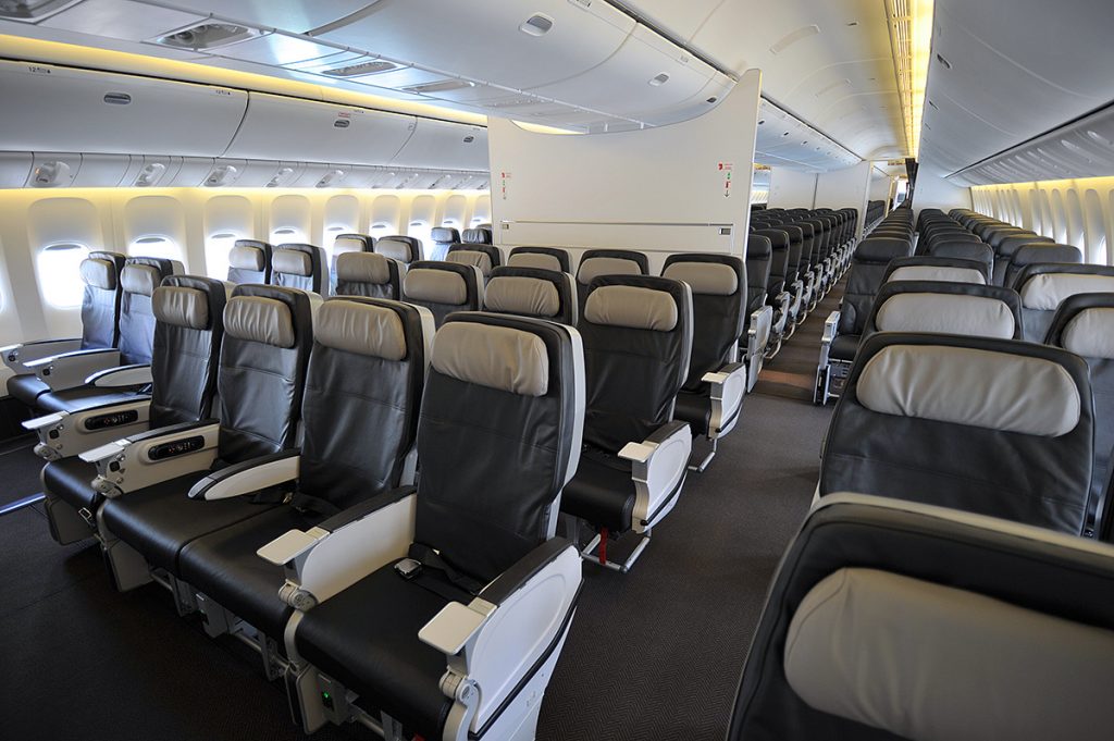 New "Premium Economy" class in Air Canada's new 777-300ER. Photo: Air Canada
