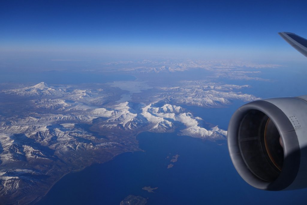 An amazing view of Kodiak Island, on the south coast of Alaska