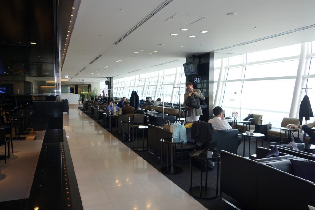 ANA's Business Class Lounge at Haneda Airport, International Terminal