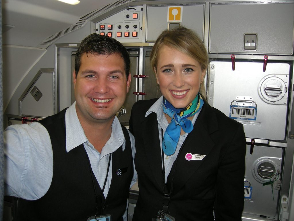 Flight Attendants Andrew & Ashley