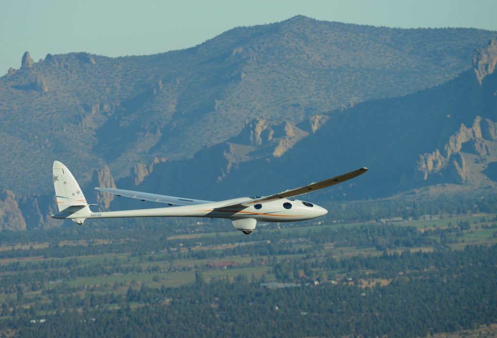 Perlan 2 on its first test flight, piloted by Jim Payne & Morgan Sandercock. Photo: Perlan II Project/Airbus